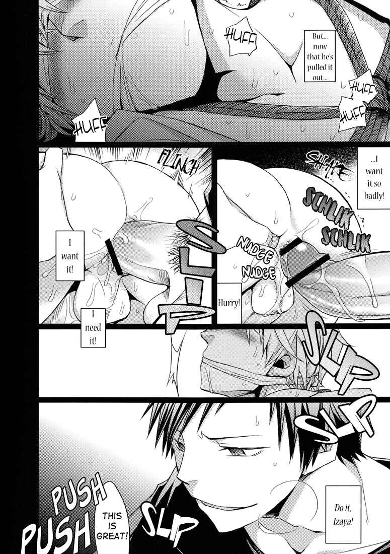 Page 8 Chapter Unknown_fa29 Durarara!! - Kimono-clad Shizuo in Bukkake (Doujinshi)