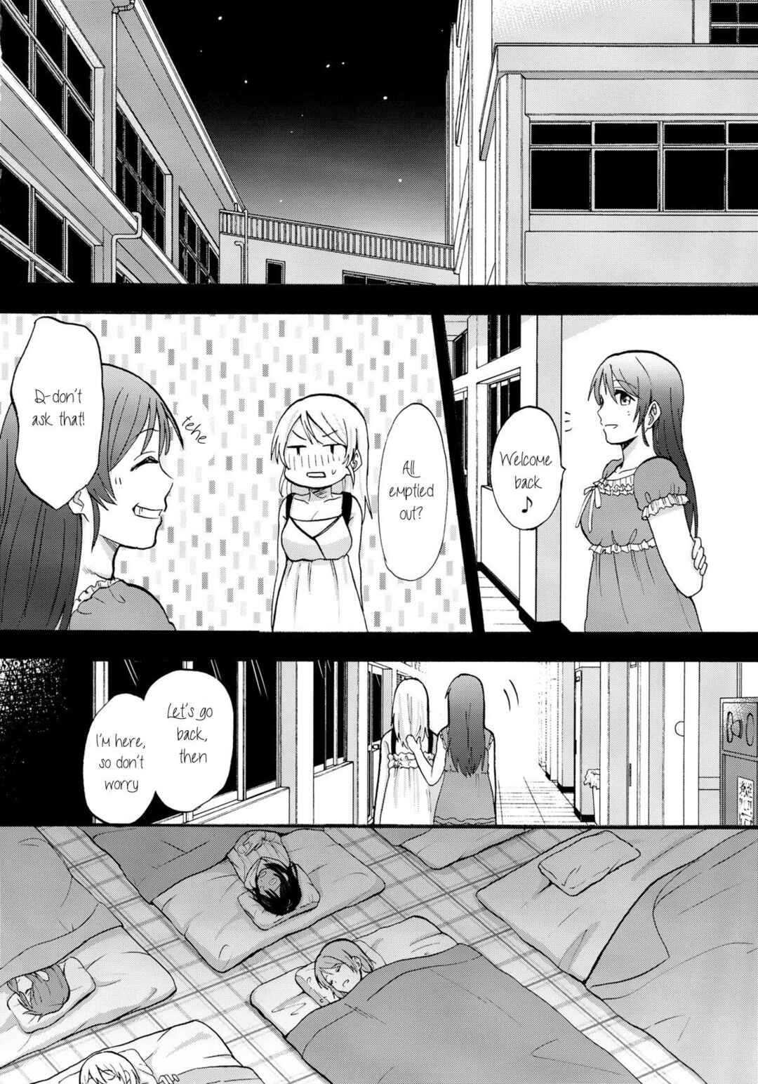 Page 10 Chapter Unknown_cad2 Love Live! - Kuragari no Shita de Dakishimete (Doujinshi)