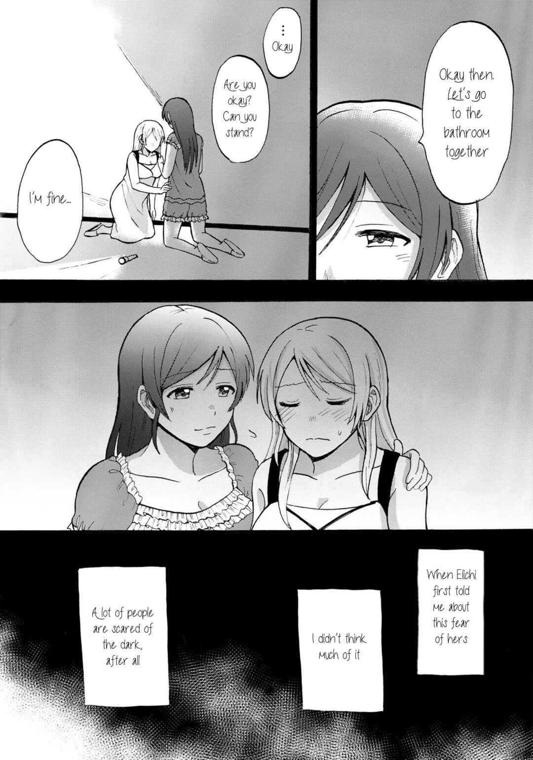 Page 8 Chapter Unknown_cad2 Love Live! - Kuragari no Shita de Dakishimete (Doujinshi)