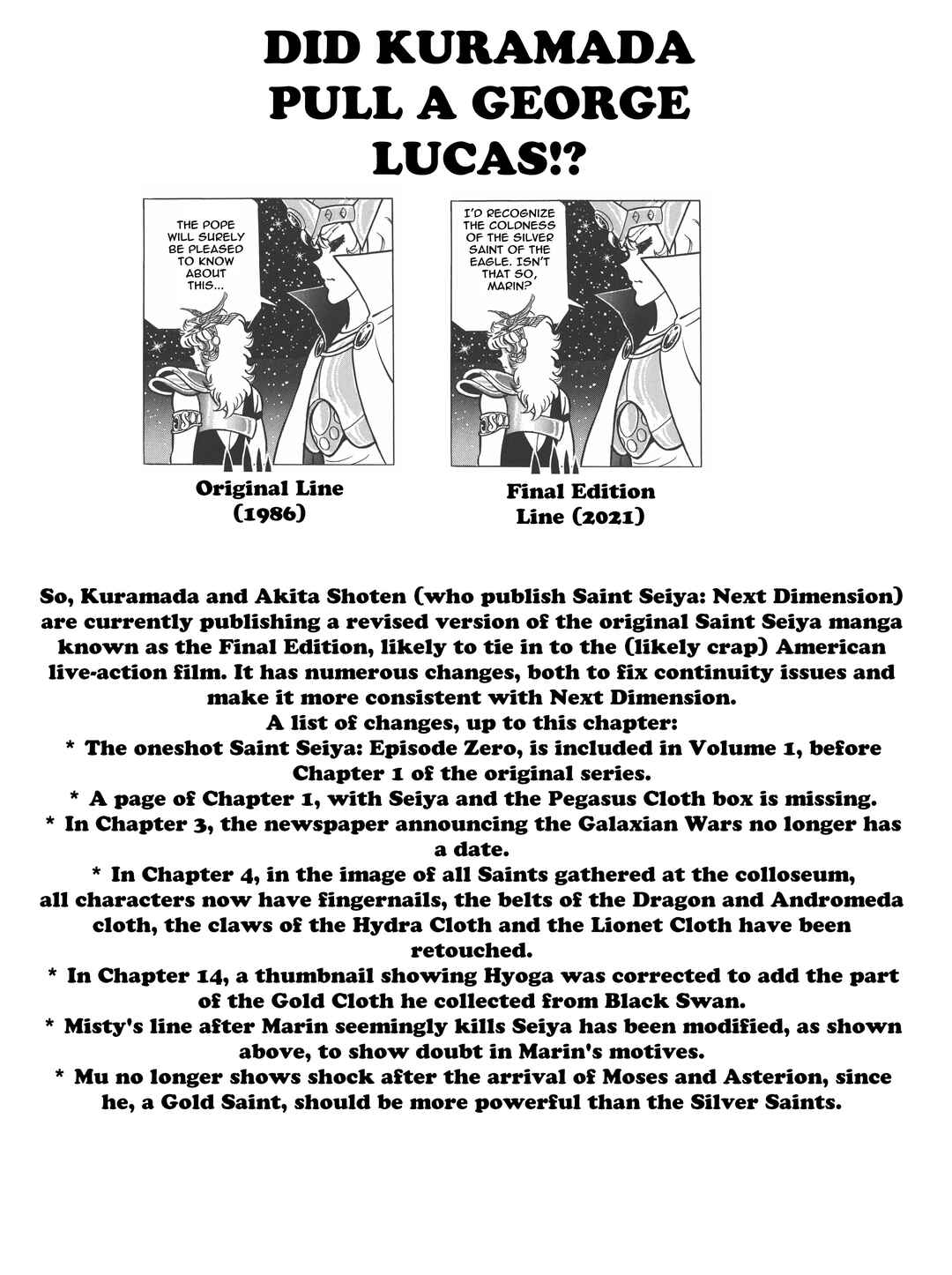Page 47 Chapter 20 Saint Seiya Kanzenban