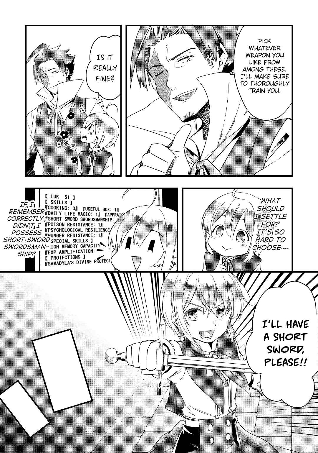 Page 7 Chapter 4 Shoki Skill ga Benri Sugite Isekai Seikatsu ga Tanoshisugiru!