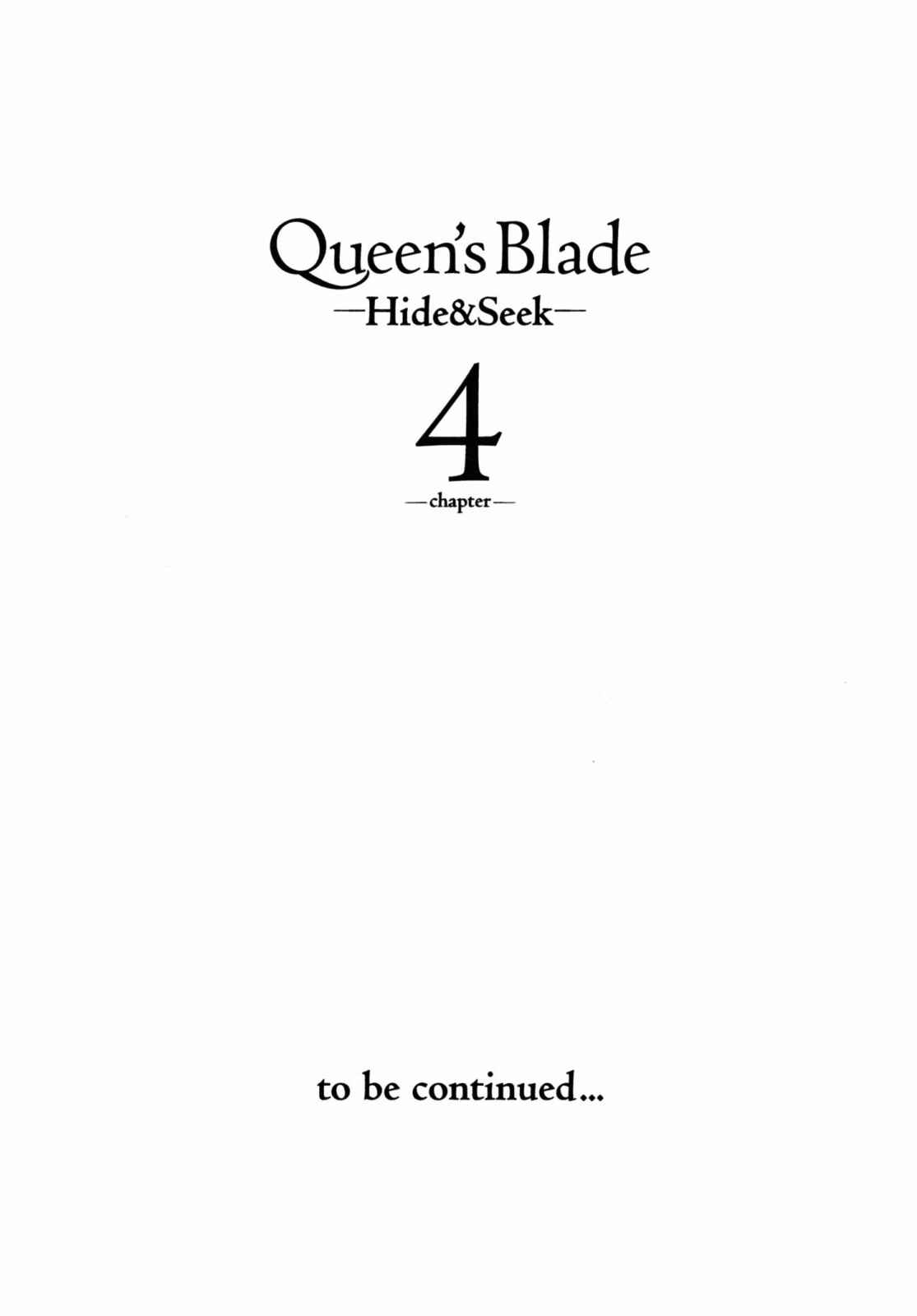 Page 29 Chapter 21 Queens Blade - Hide & Seek