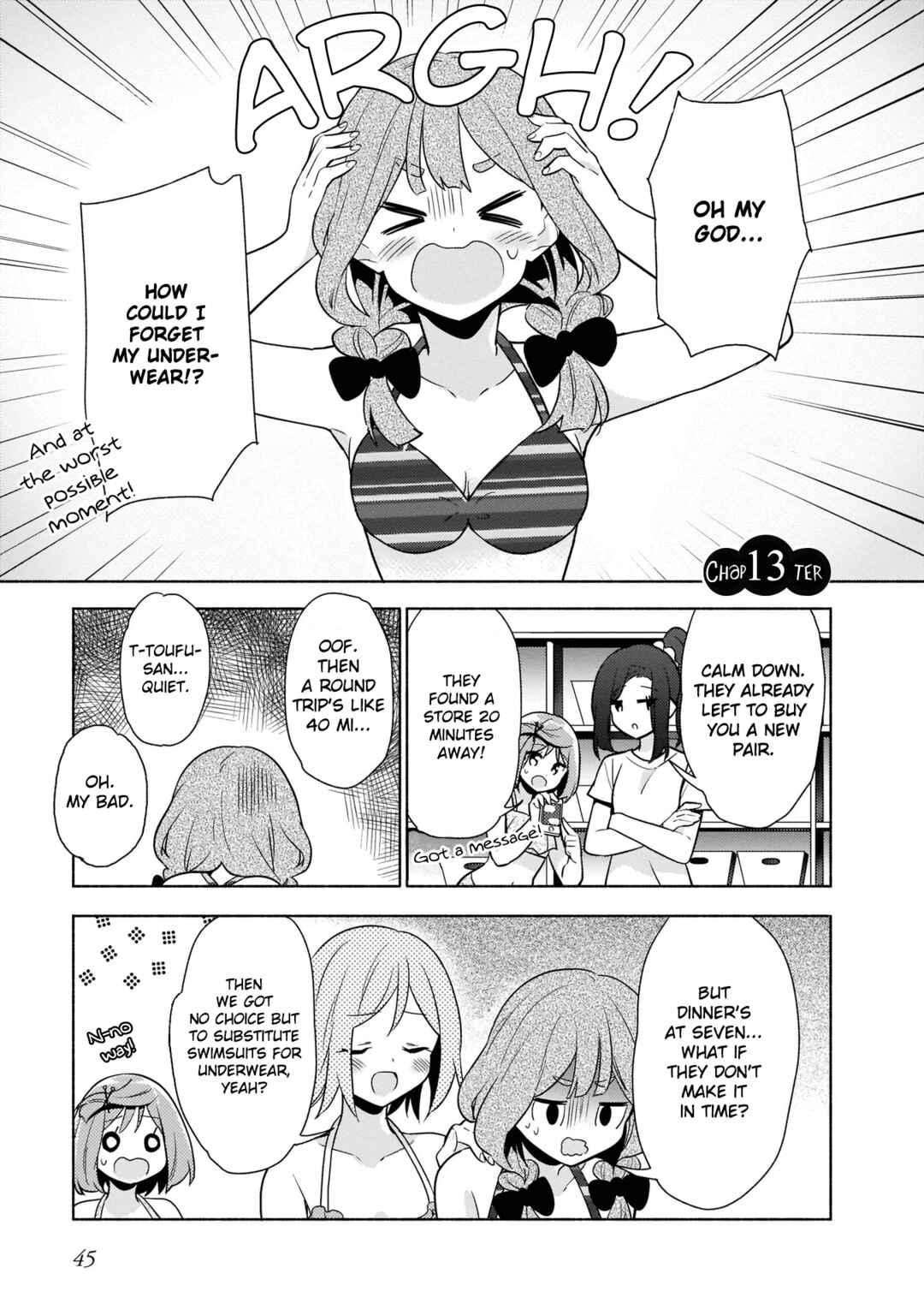 Page 1 Chapter 13 Majime Girl to Seishun Lingerie