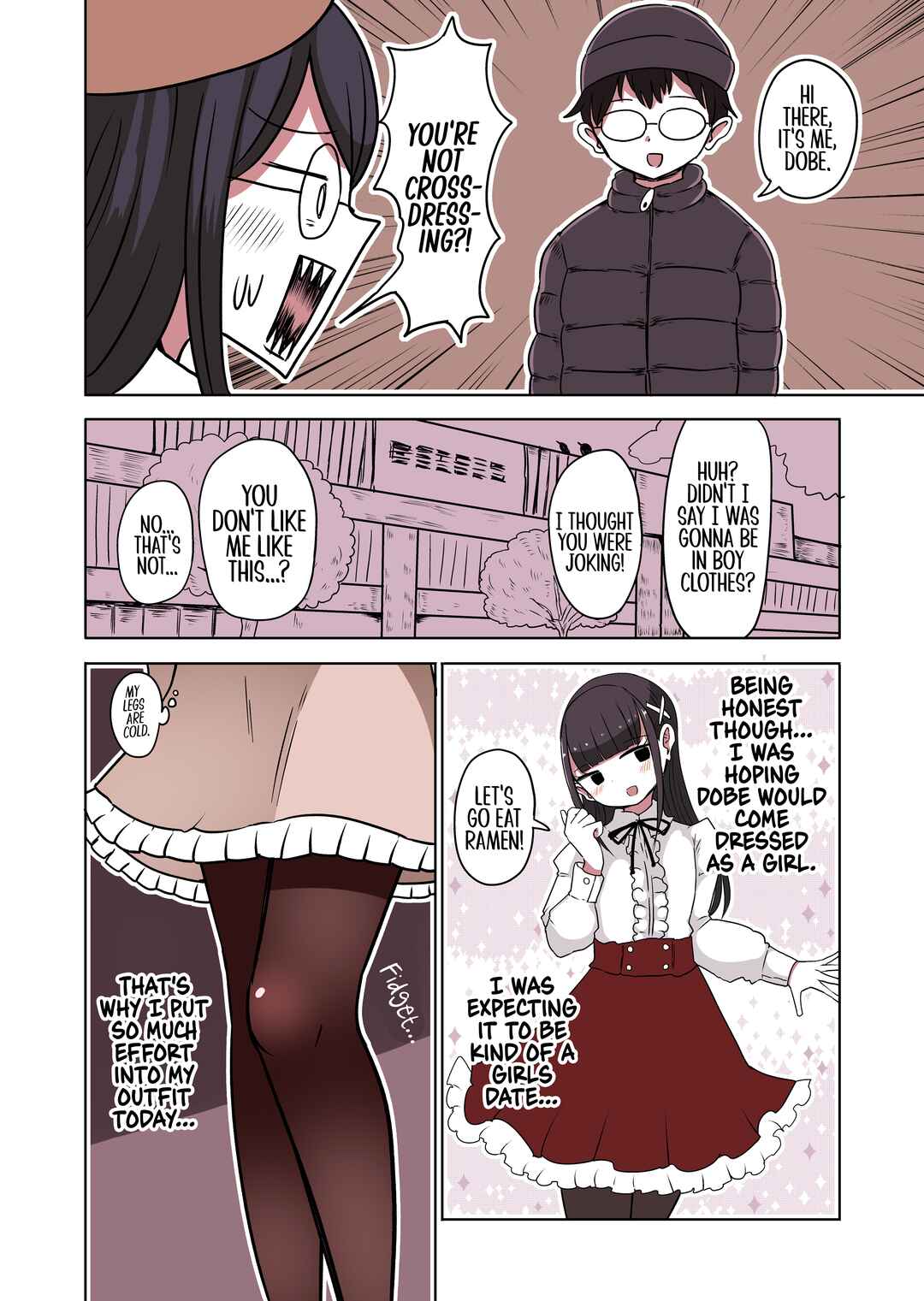 Page 2 Chapter 58 Crossdressing Boys of the Otaku Circle