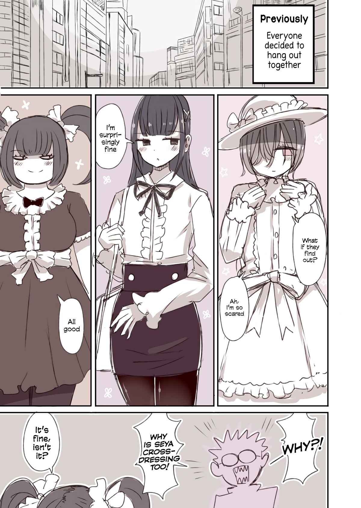 Page 1 Chapter 6 Crossdressing Boys of the Otaku Circle
