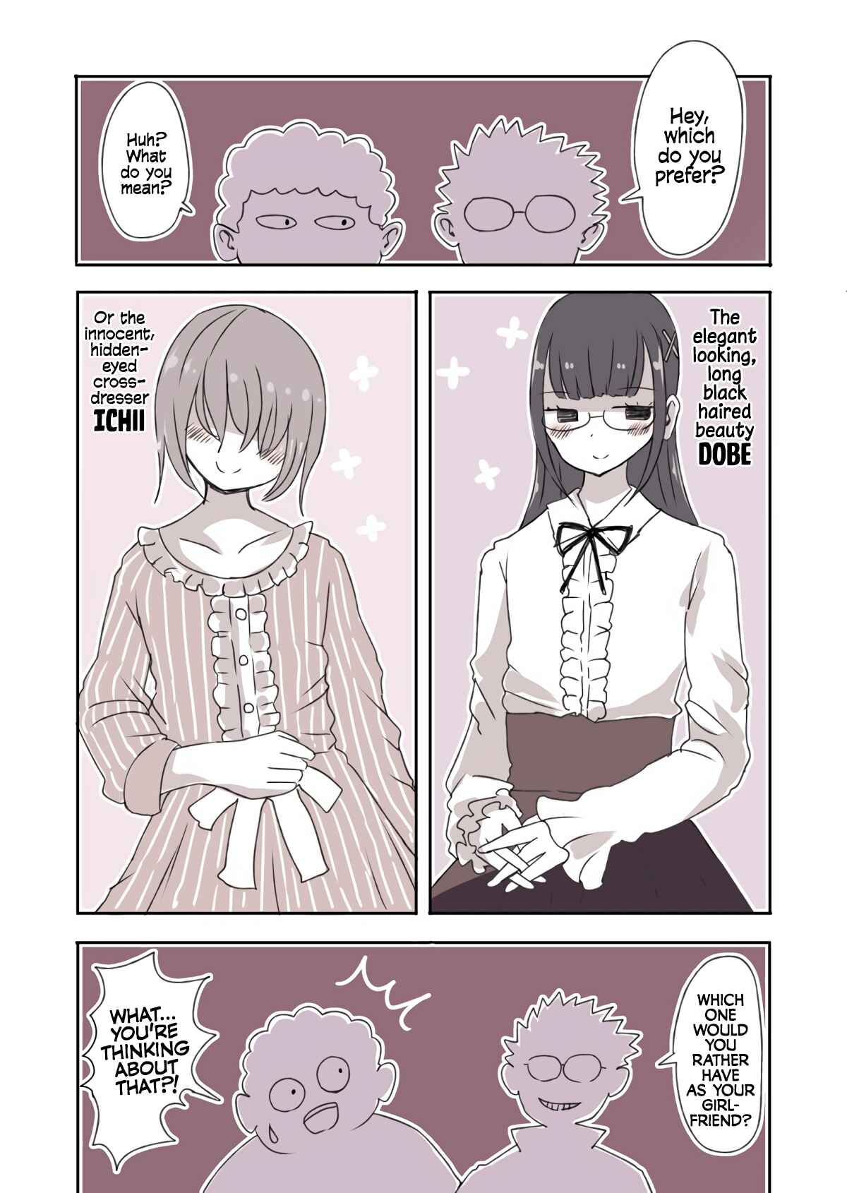 Page 1 Chapter 3 Crossdressing Boys of the Otaku Circle
