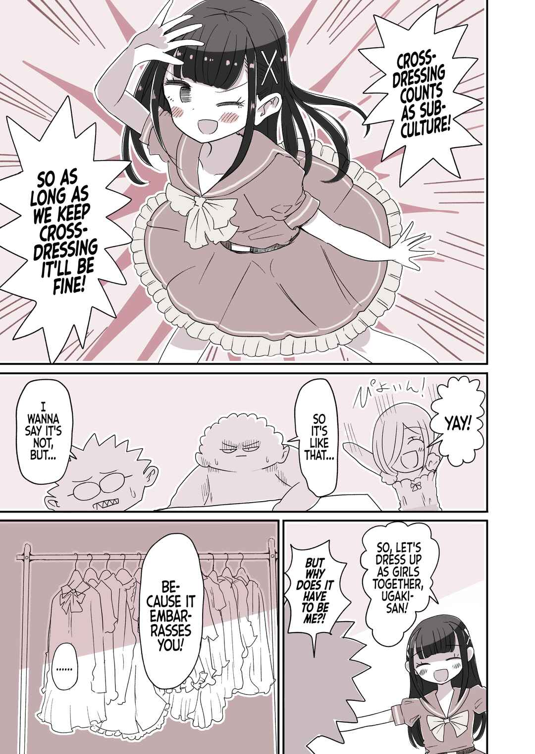 Page 3 Chapter 36 Crossdressing Boys of the Otaku Circle