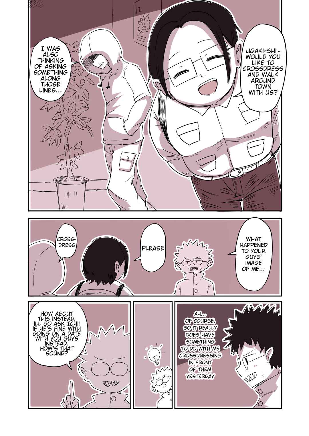 Page 1 Chapter 52 Crossdressing Boys of the Otaku Circle