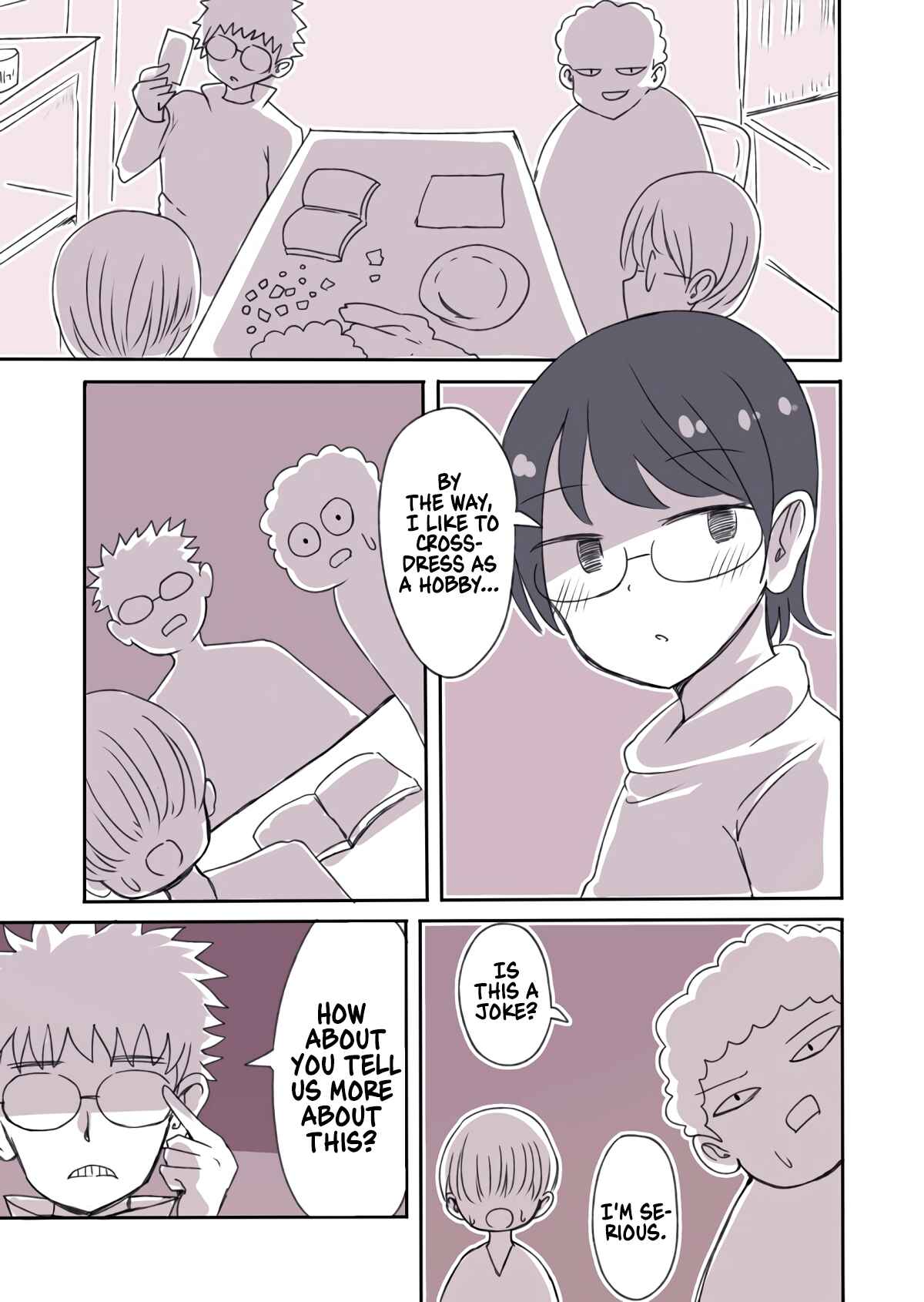 Page 1 Chapter 1 Crossdressing Boys of the Otaku Circle