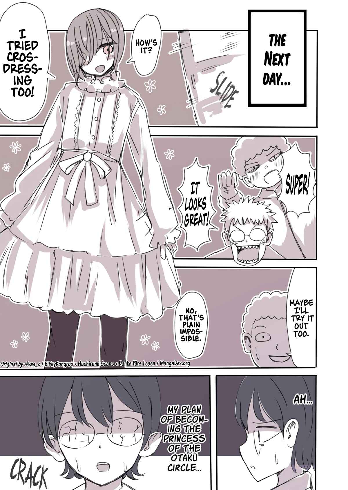 Page 4 Chapter 1 Crossdressing Boys of the Otaku Circle