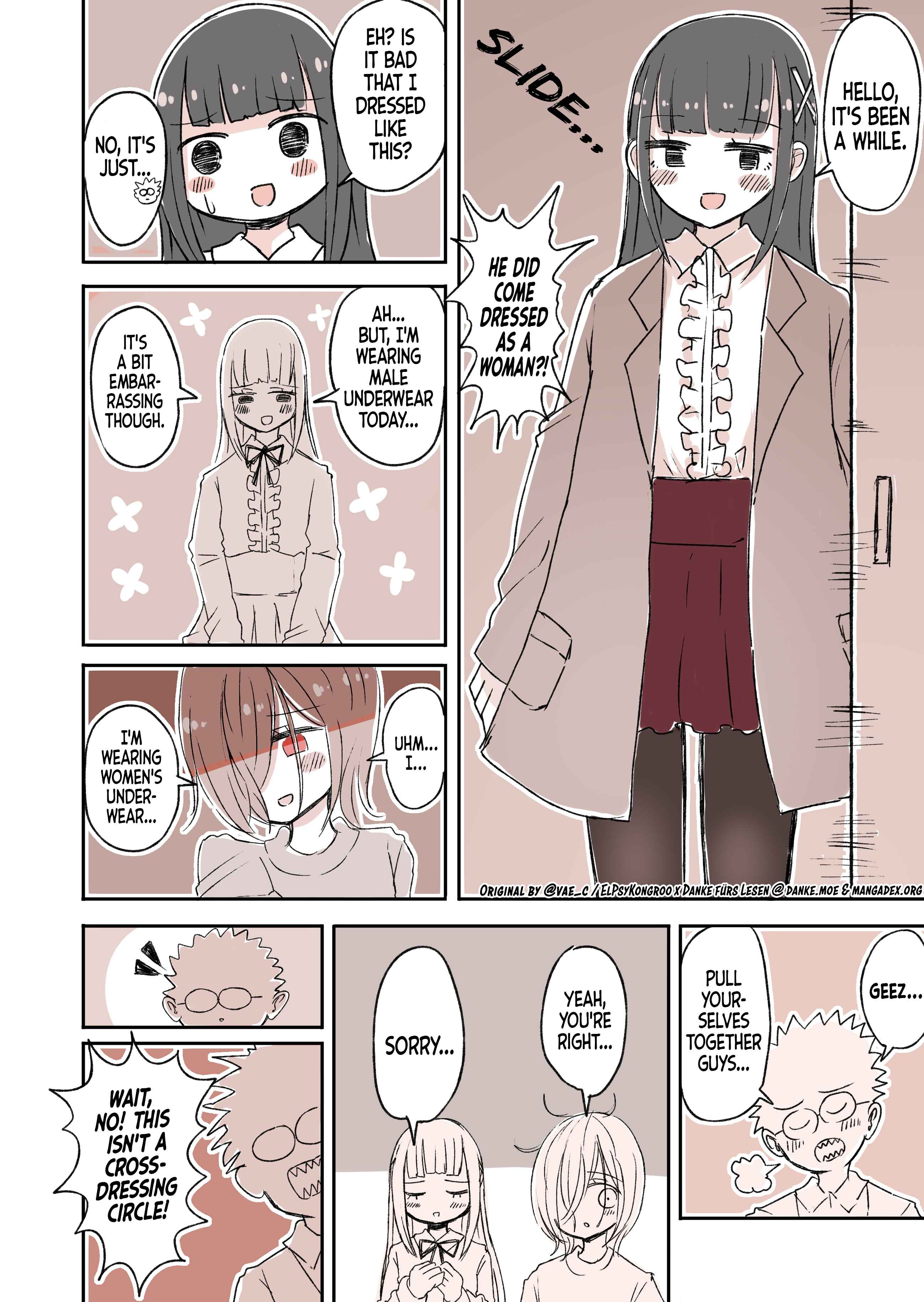 Page 4 Chapter 18 Crossdressing Boys of the Otaku Circle