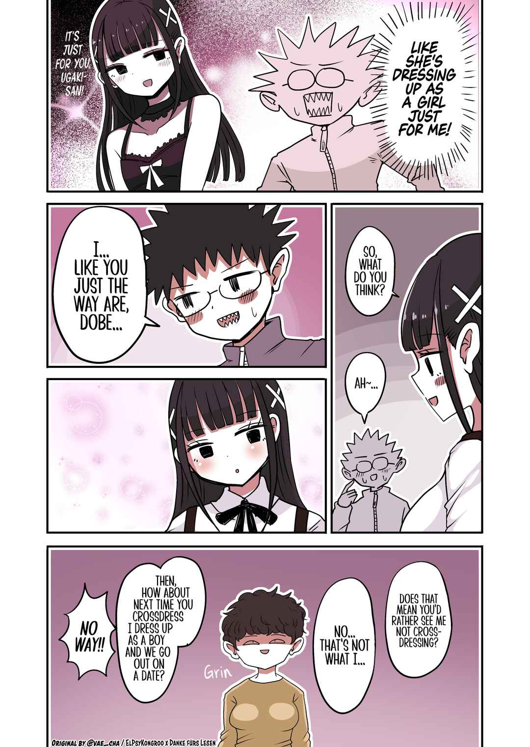 Page 4 Chapter 57 Crossdressing Boys of the Otaku Circle