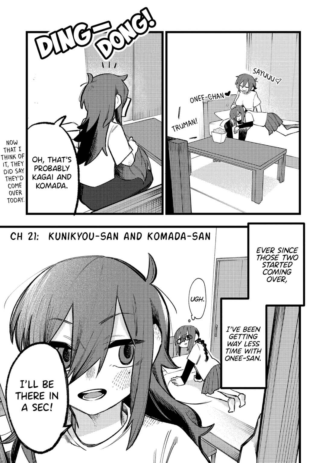 Page 1 Chapter 21 Komada-san wo Komarasetai