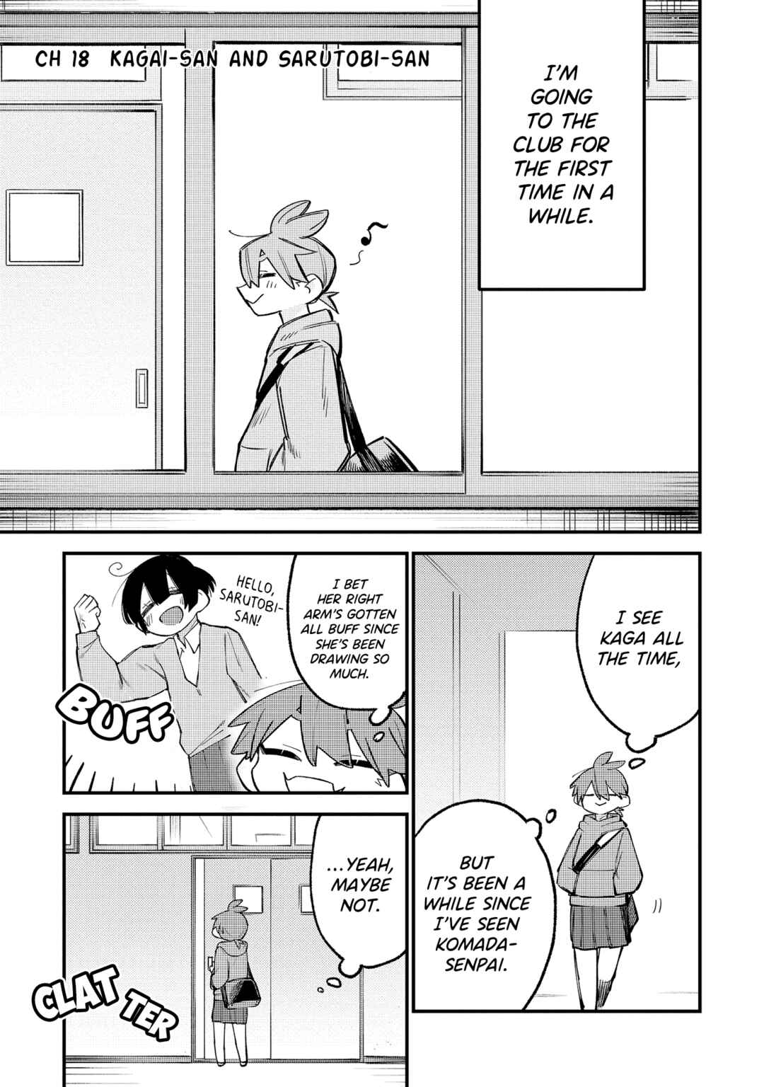 Page 1 Chapter 18 Komada-san wo Komarasetai