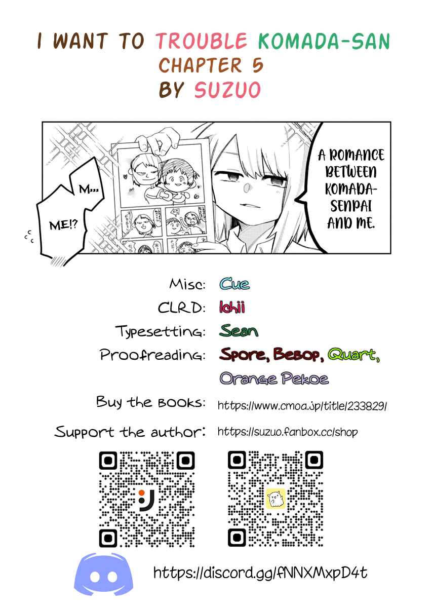 Page 13 Chapter 5 Komada-san wo Komarasetai