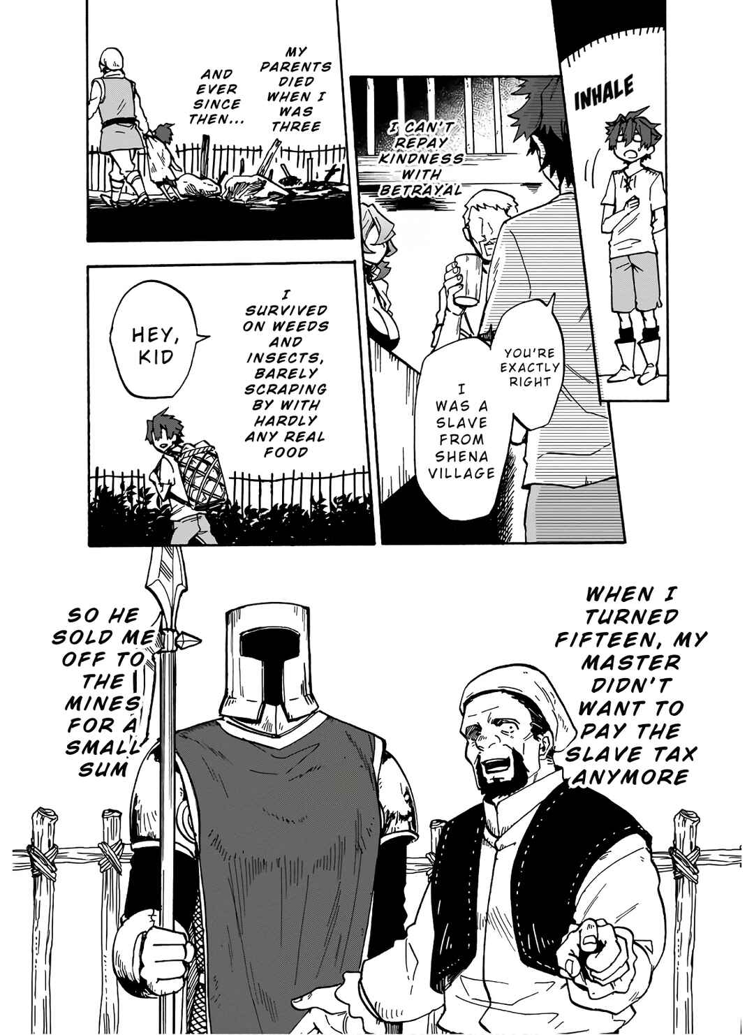 Page 16 Chapter 2 Gashi Tensei ~Dorei Shounen wa Mamono o Kuratte Kakusei su!~