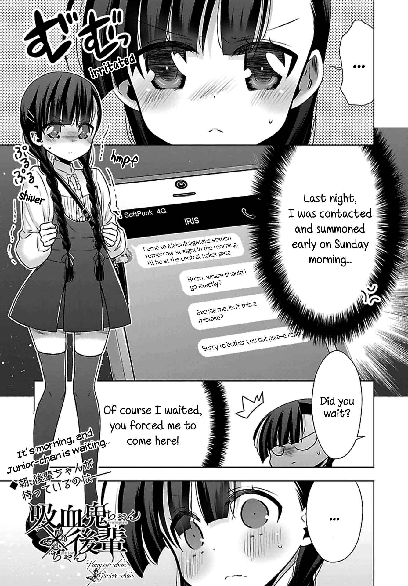 Page 1 Chapter 3 Vampire x Junior