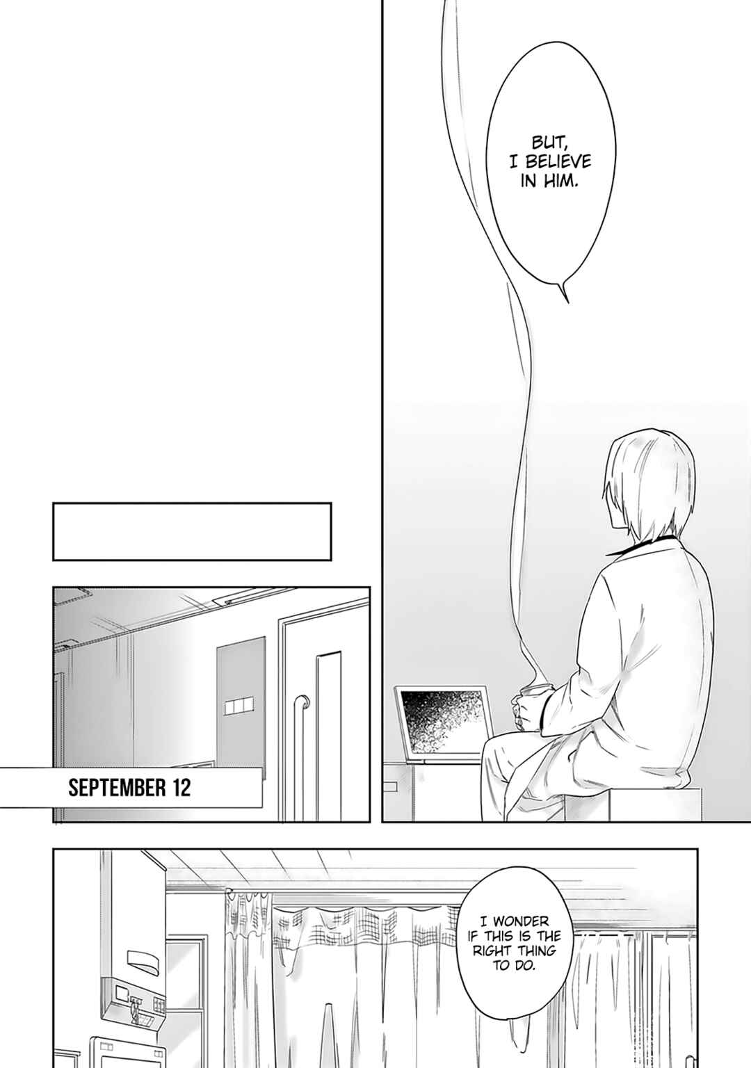 Page 19 Chapter 4 Saigo no Isha wa Sakura wo Miagete Kimi wo Omou