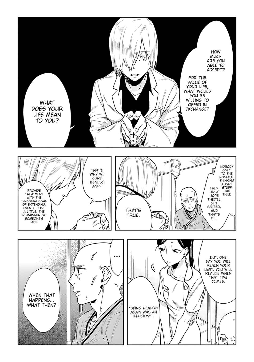 Page 34 Chapter 3 Saigo no Isha wa Sakura wo Miagete Kimi wo Omou