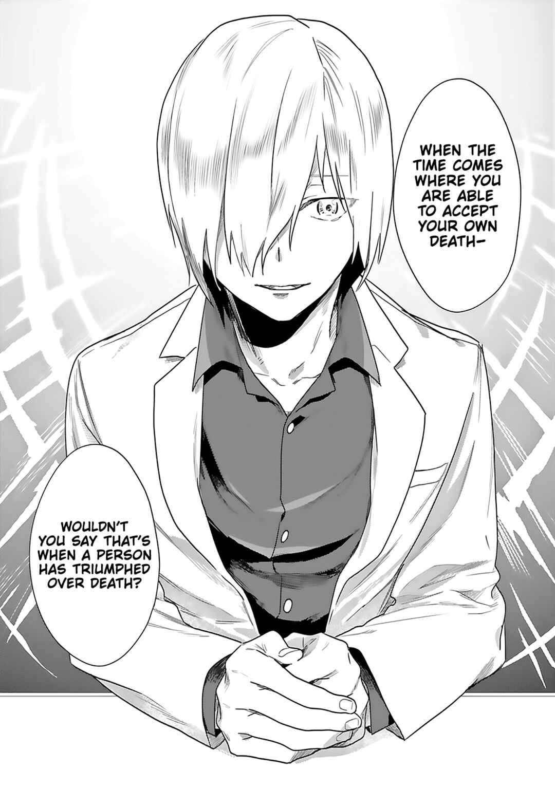Page 38 Chapter 3 Saigo no Isha wa Sakura wo Miagete Kimi wo Omou