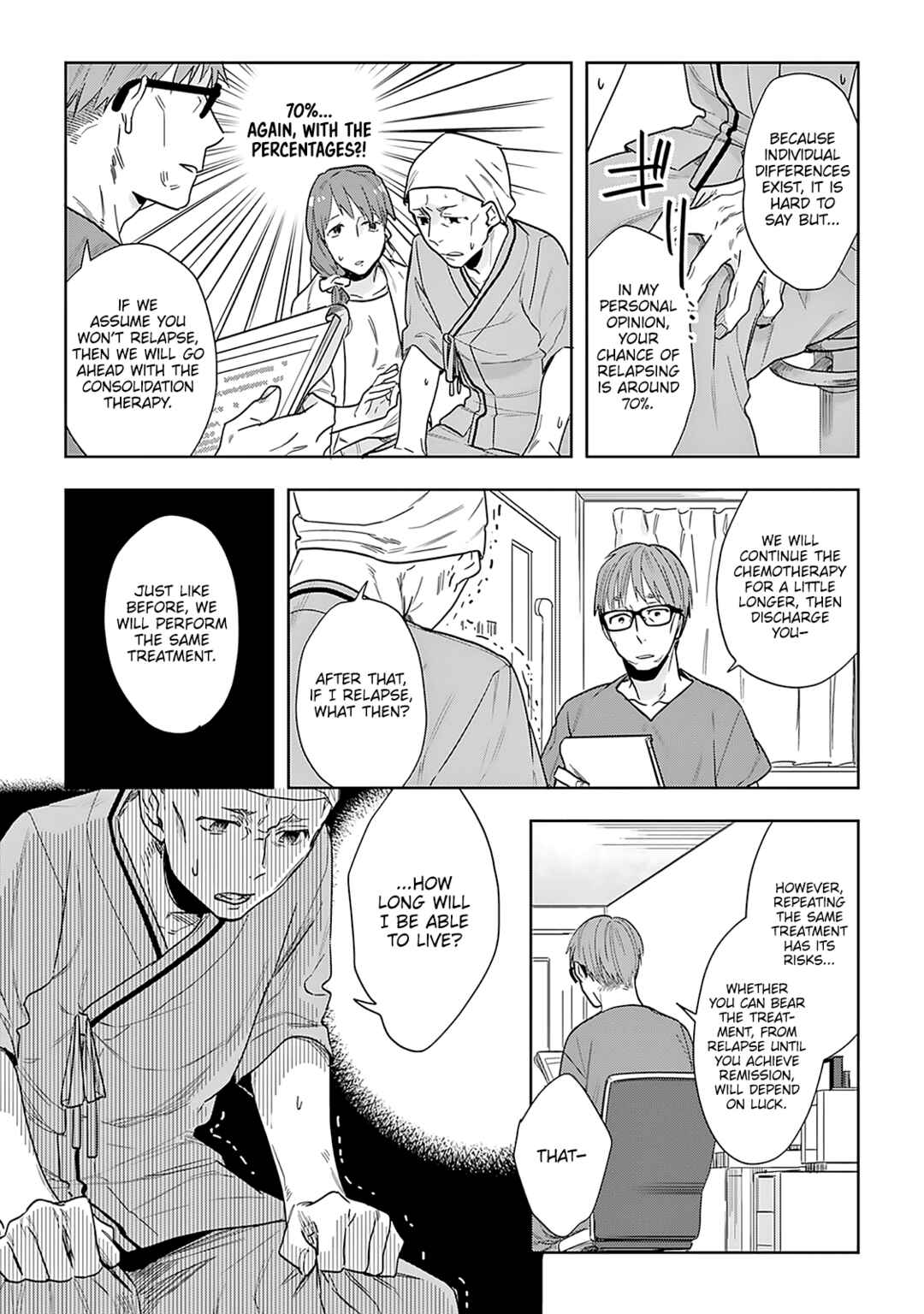 Page 8 Chapter 3 Saigo no Isha wa Sakura wo Miagete Kimi wo Omou