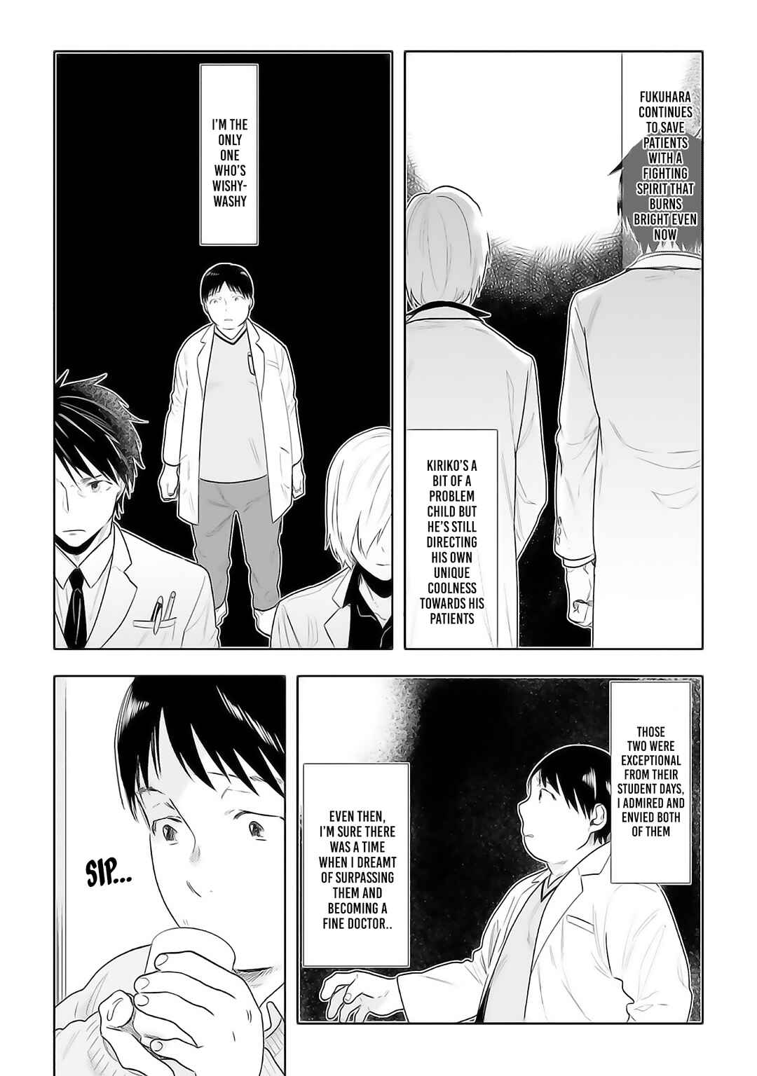 Page 16 Chapter 7 Saigo no Isha wa Sakura wo Miagete Kimi wo Omou