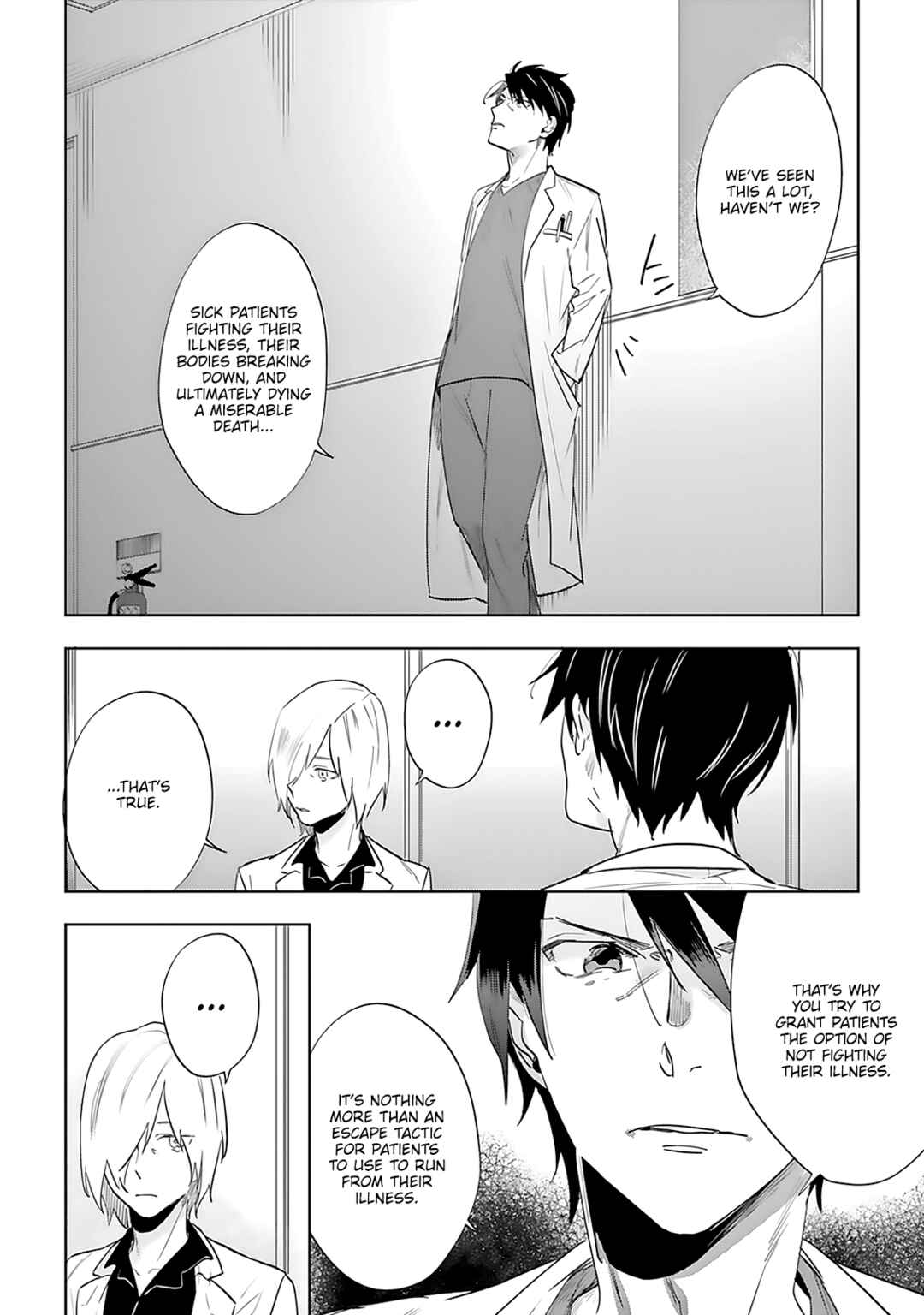 Page 17 Chapter 6 Saigo no Isha wa Sakura wo Miagete Kimi wo Omou