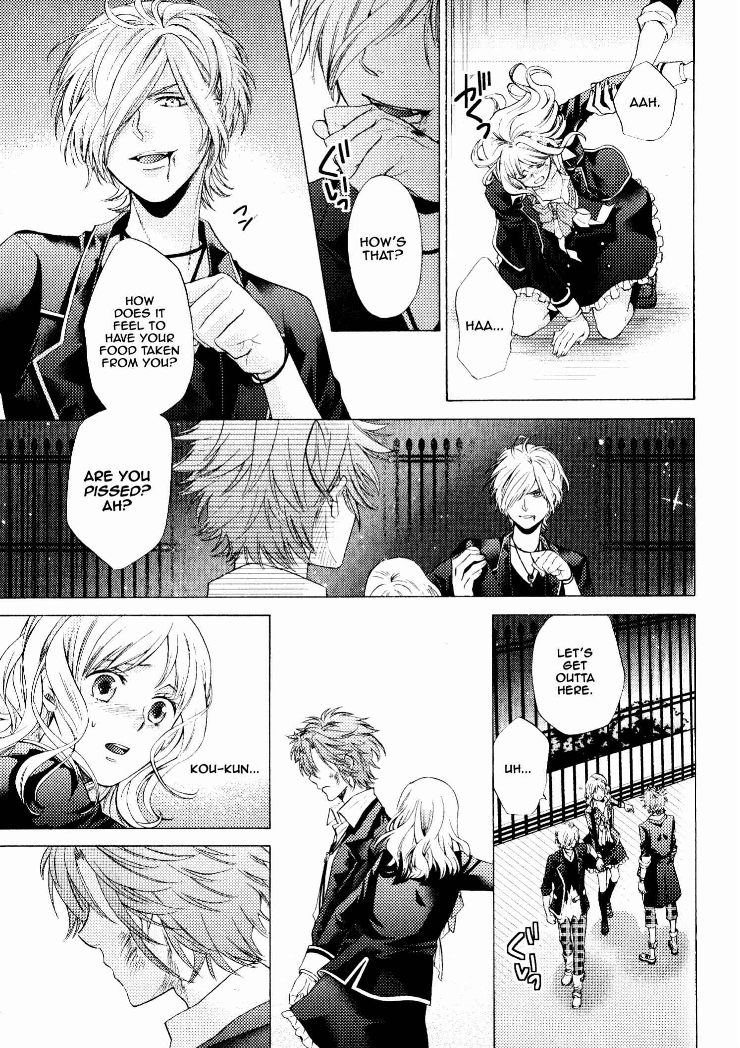 Page 8 Chapter 2 Diabolik Lovers: More Blood – Mukami Arc Sequel