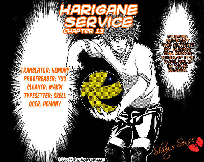 Page 1 Chapter 13 Harigane Service