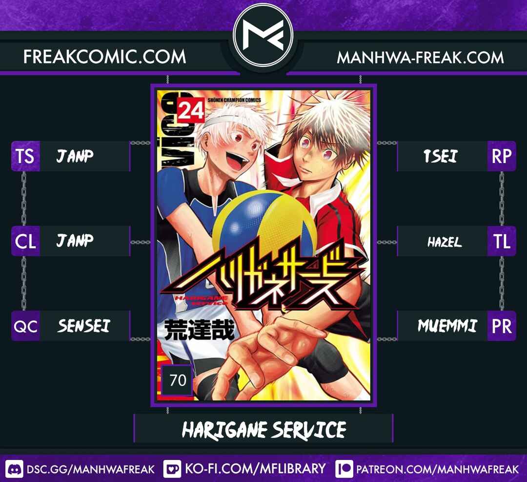 Page 1 Chapter 70 Harigane Service