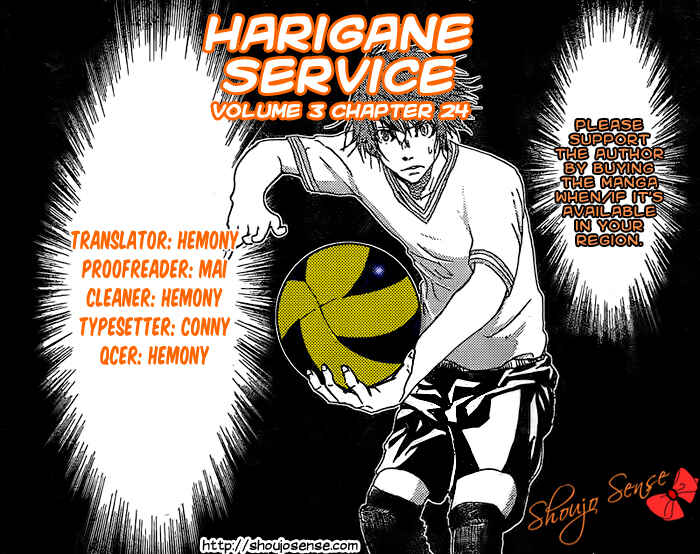 Page 1 Chapter 24 Harigane Service