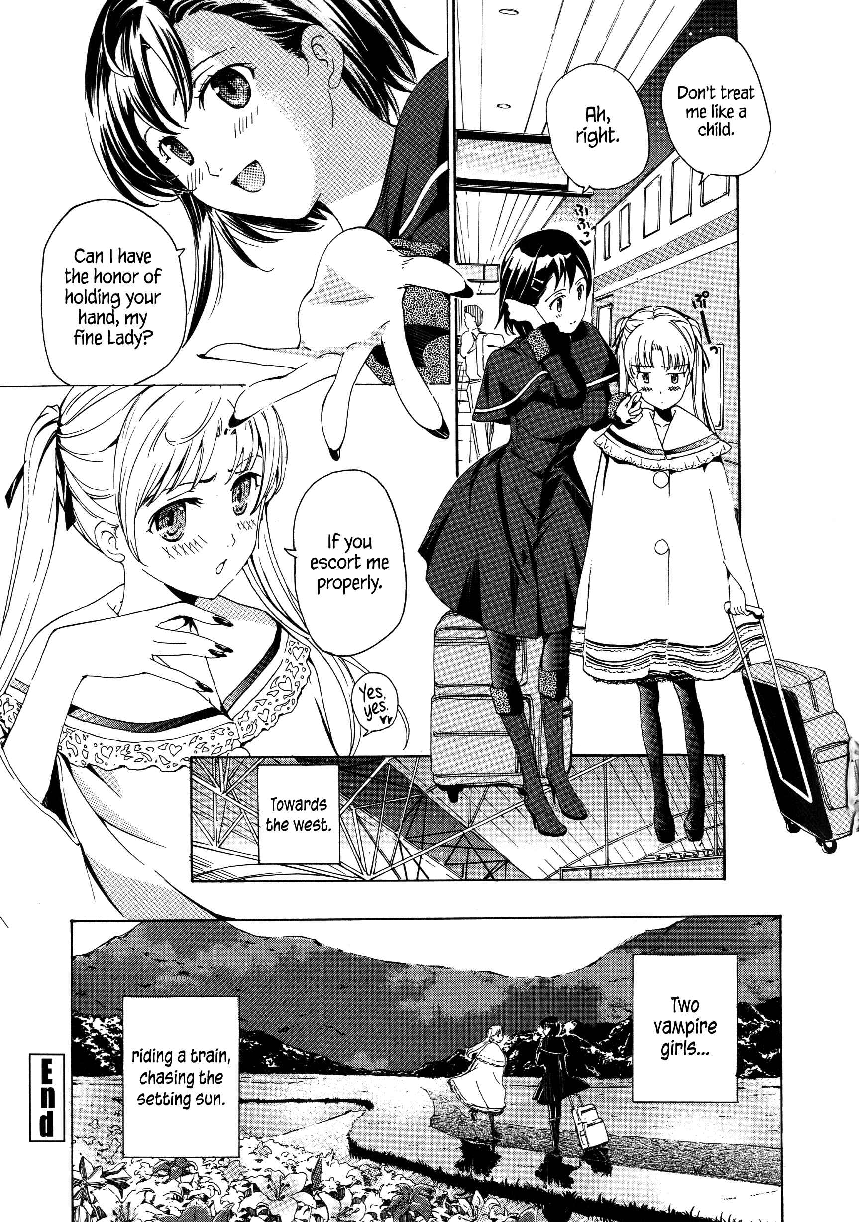 Page 7 Chapter 8.5 Vampire Girl Black Lily
