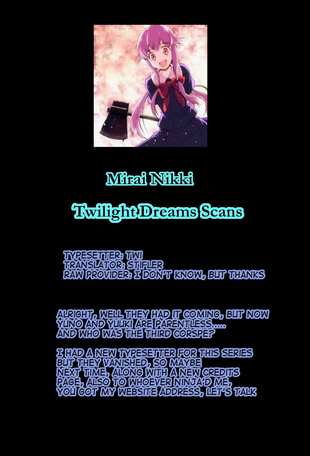 Page 37 Chapter 34 Future Diary