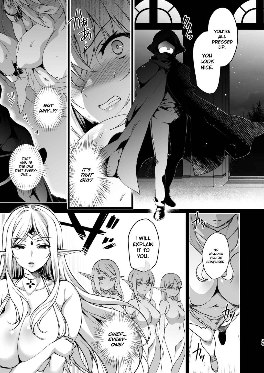 Page 36 Chapter 3 Elf ni Inmon wo Tsukeru Hon