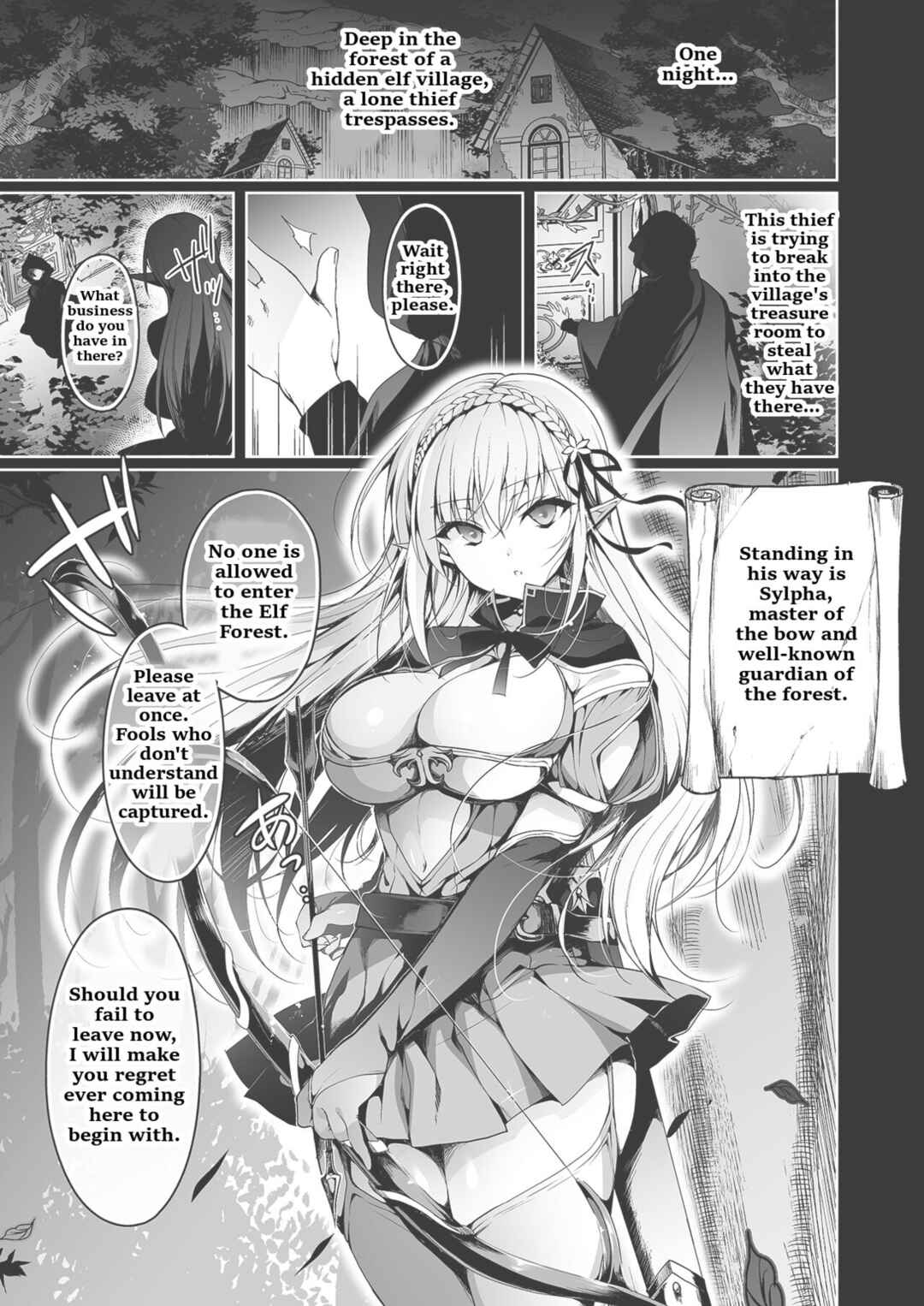 Page 2 Chapter 1 Elf ni Inmon wo Tsukeru Hon