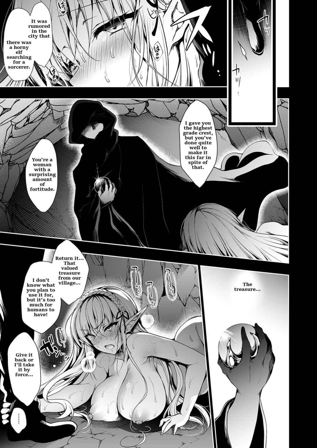Page 28 Chapter 1 Elf ni Inmon wo Tsukeru Hon