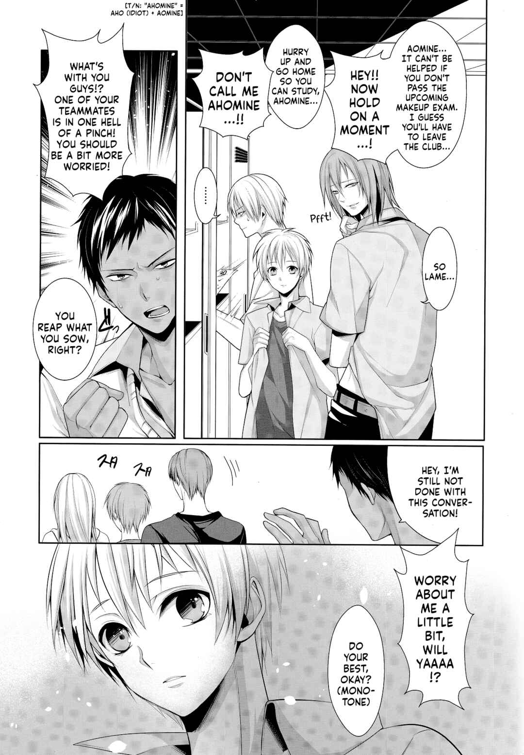 Page 5 Chapter Unknown_6349 Kuroko no Basket - Private teacher  (Doujinshi)