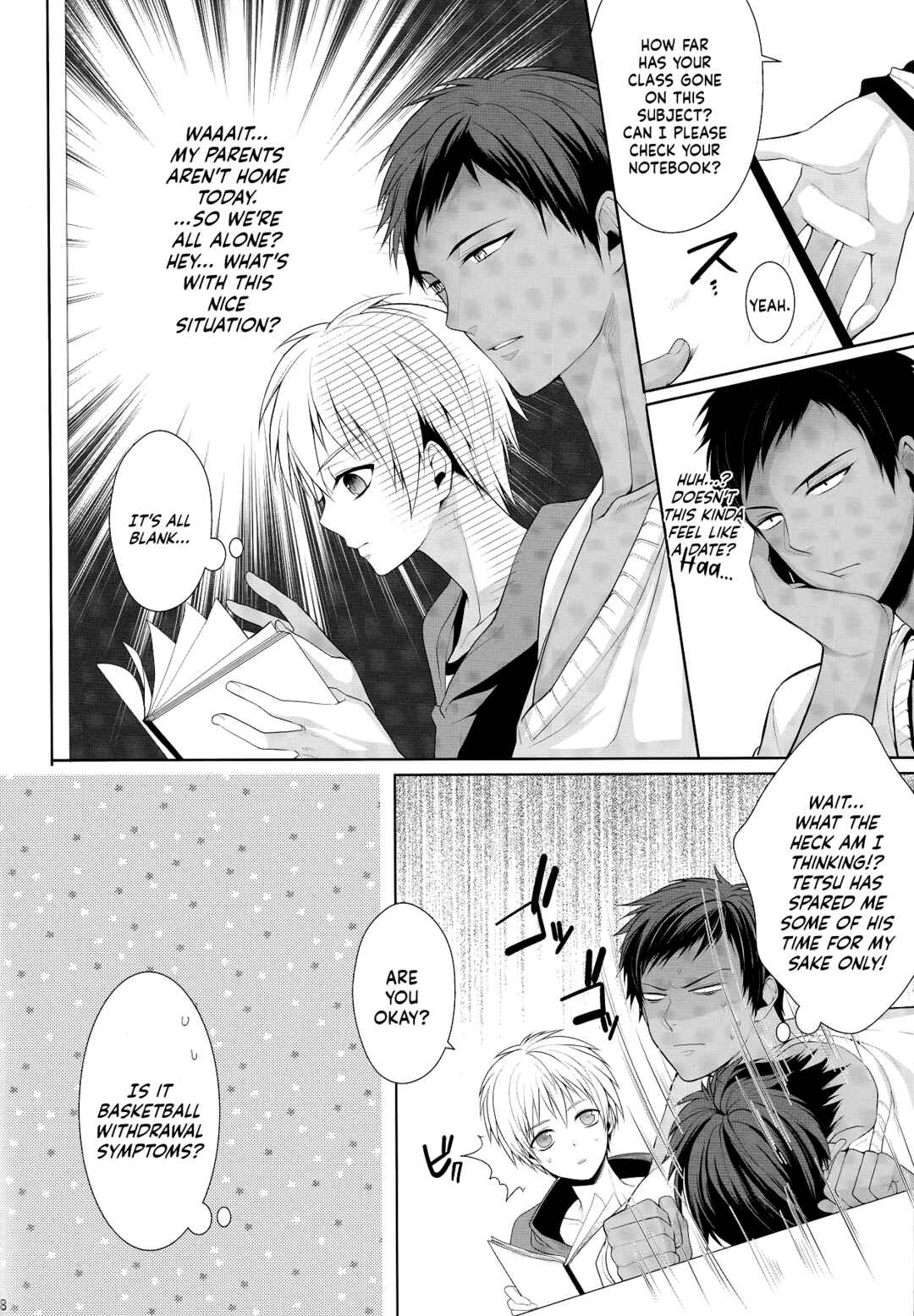 Page 8 Chapter Unknown_6349 Kuroko no Basket - Private teacher  (Doujinshi)