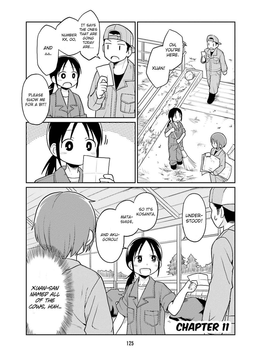 Page 1 Chapter 11 Bokujou OL