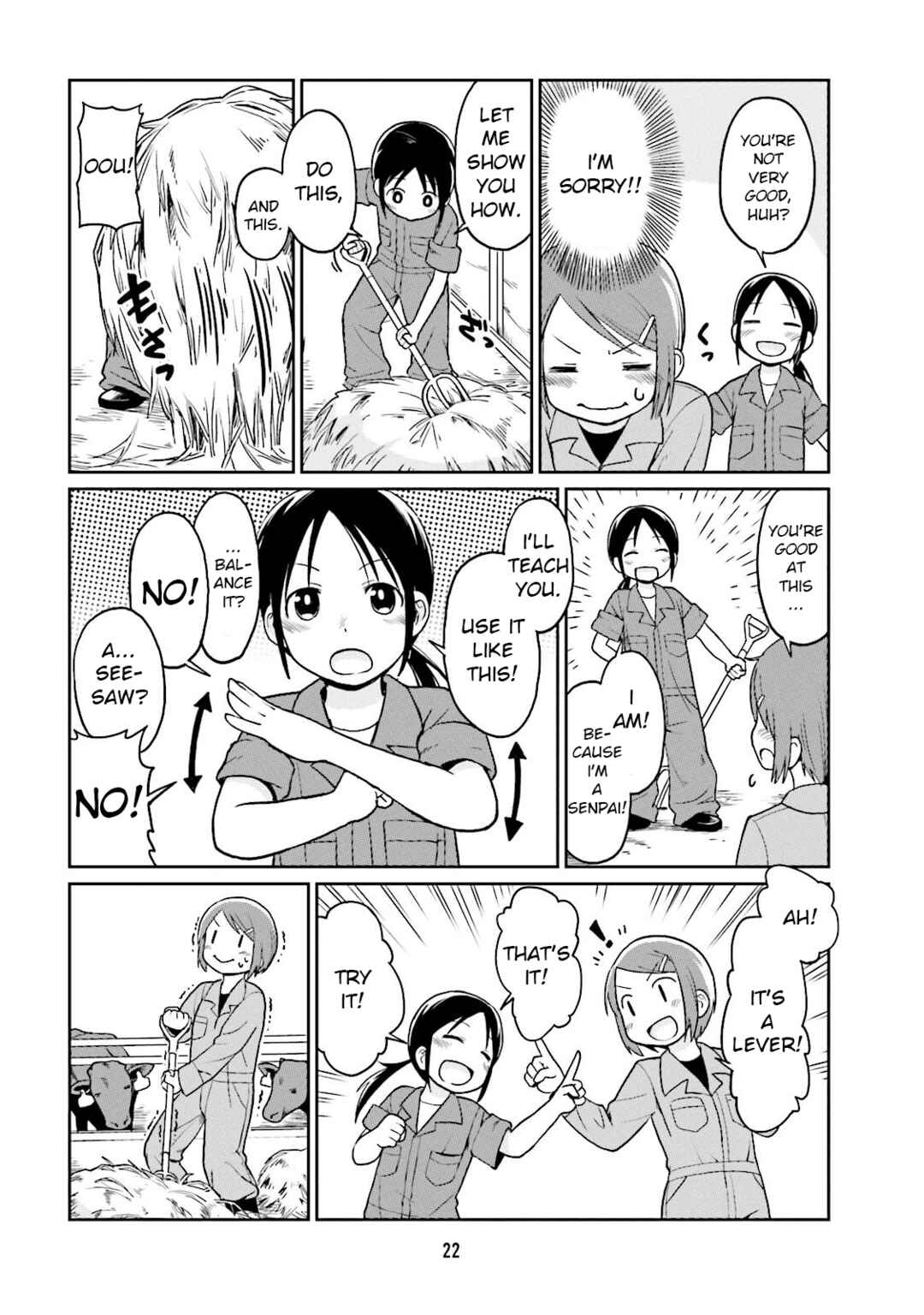 Page 8 Chapter 2 Bokujou OL