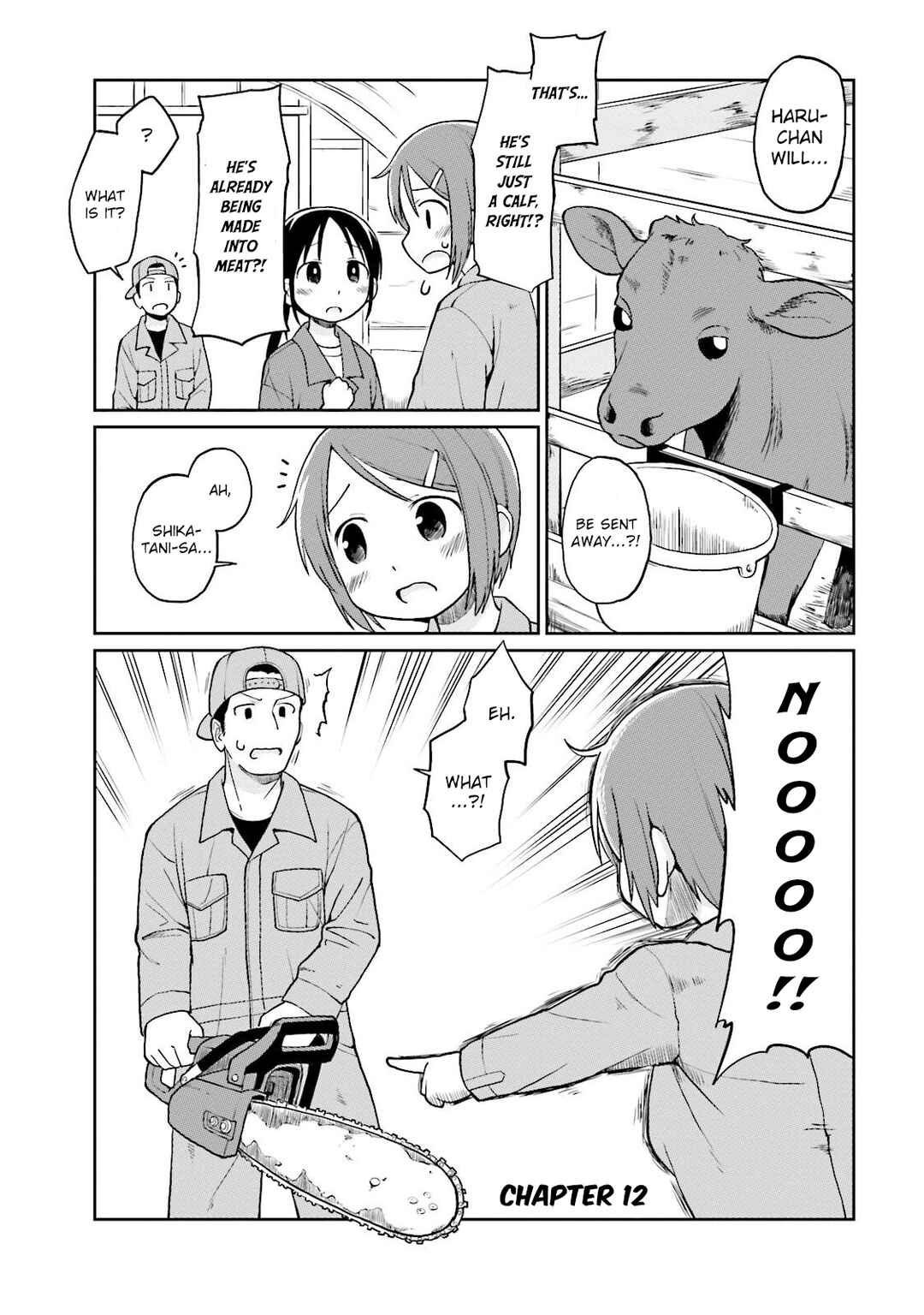 Page 1 Chapter 12 Bokujou OL