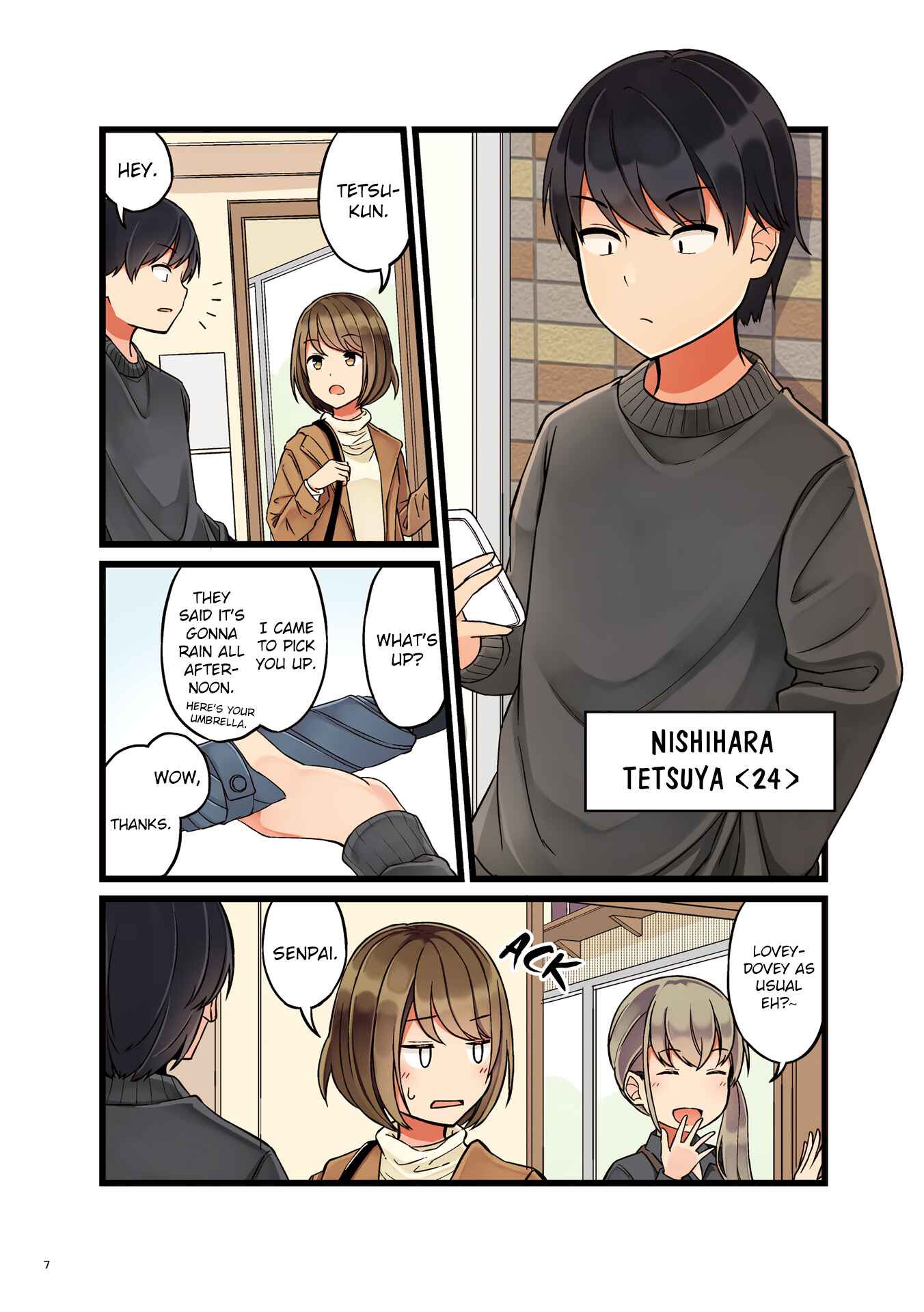 Page 3 Chapter 0 Koi ga Fuufu ni Naru Mae Ni