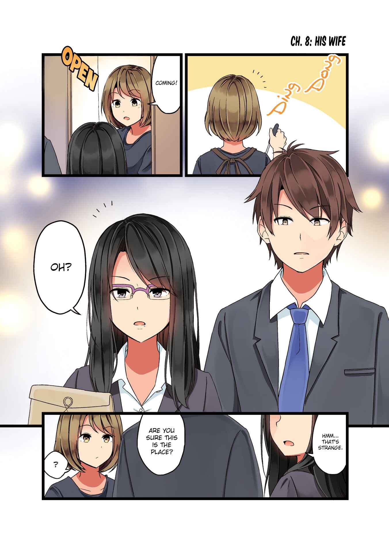 Page 1 Chapter 8 Koi ga Fuufu ni Naru Mae Ni
