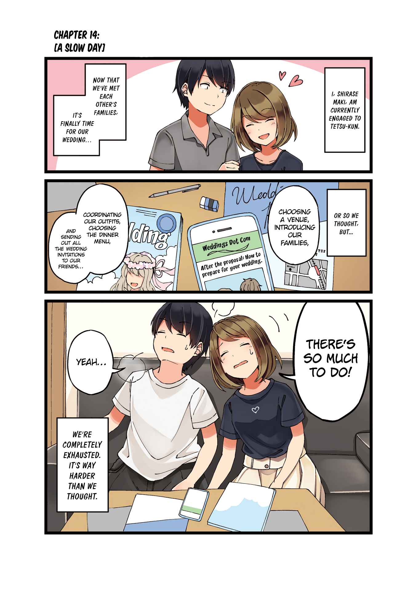 Page 1 Chapter 14 Koi ga Fuufu ni Naru Mae Ni