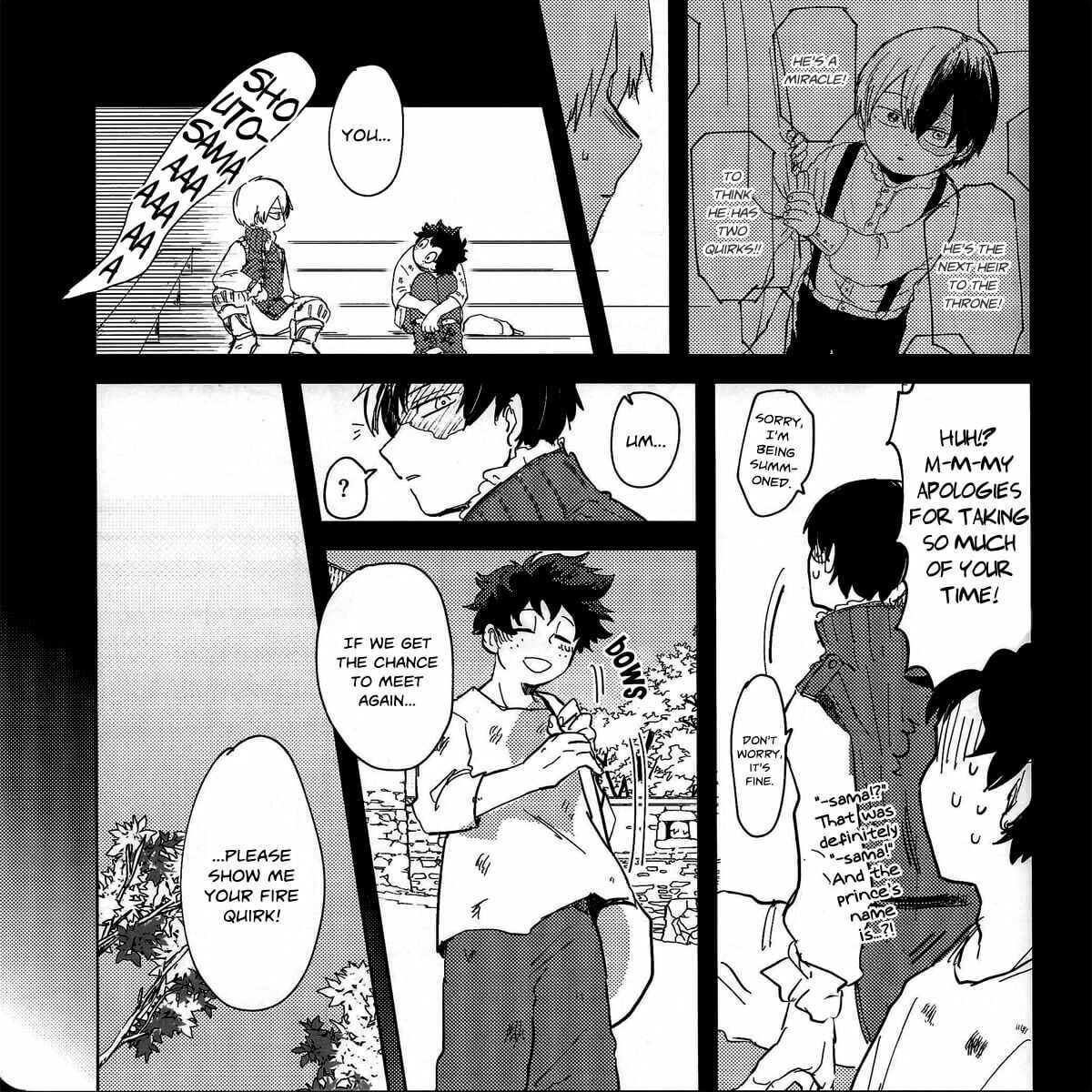 Page 13 Chapter Unknown_0333 Boku no Hero Academia - Otogi Magic Hour (Doujinshi)