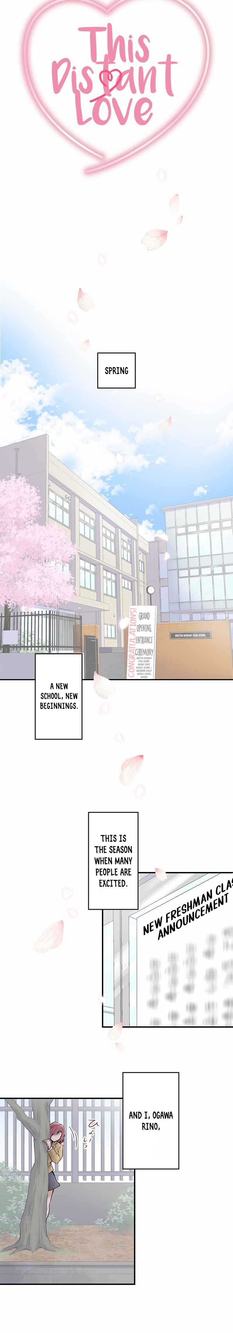 Page 3 Chapter 1 This Distant Love