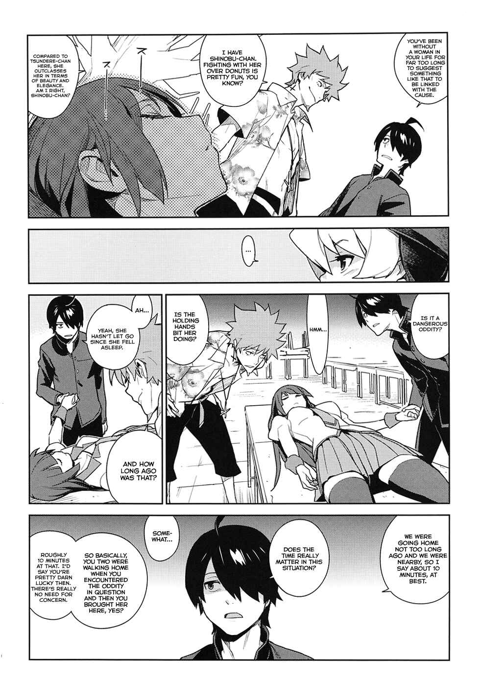 Page 19 Chapter Unknown_c6db Bakemonogatari - Hitagi Frog (Doujinshi)