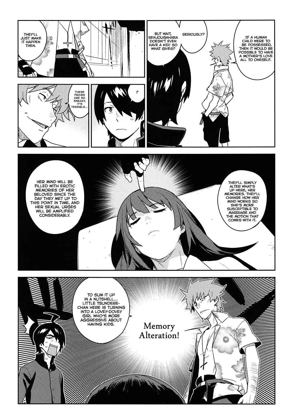 Page 21 Chapter Unknown_c6db Bakemonogatari - Hitagi Frog (Doujinshi)