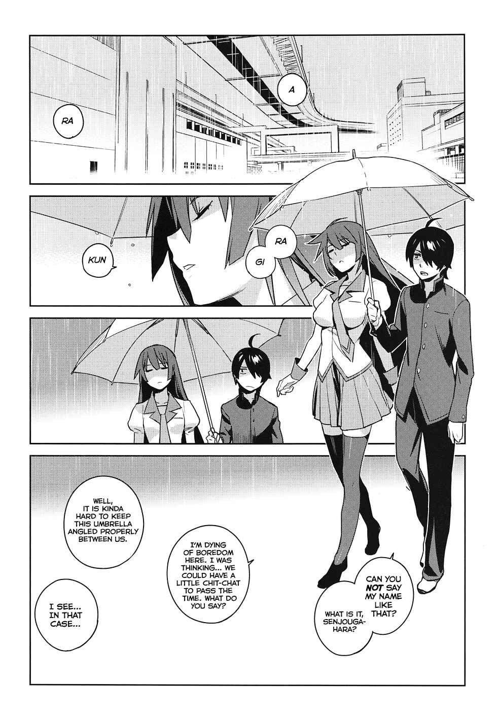 Page 3 Chapter Unknown_c6db Bakemonogatari - Hitagi Frog (Doujinshi)