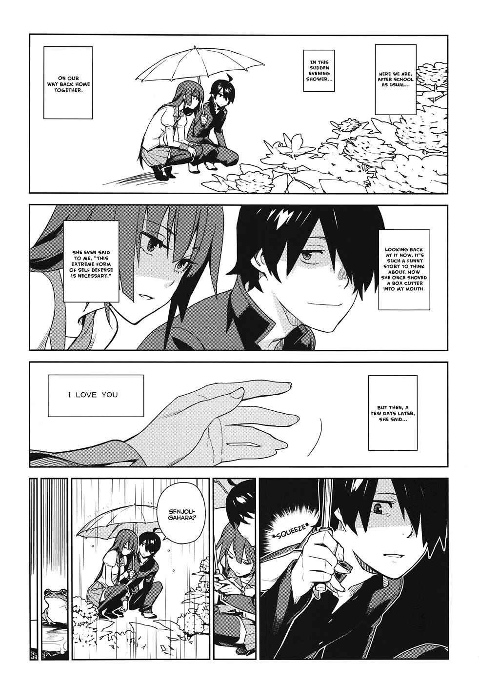 Page 6 Chapter Unknown_c6db Bakemonogatari - Hitagi Frog (Doujinshi)